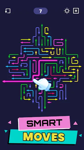 Скриншот 2 — Arrow Maze - Головоломка