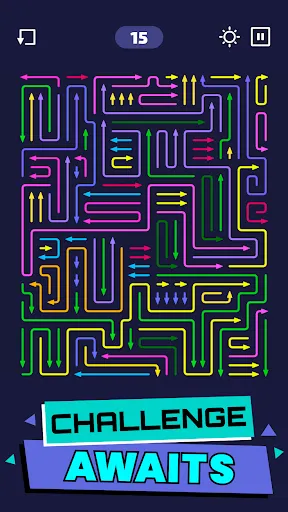 Скриншот 3 — Arrow Maze - Головоломка