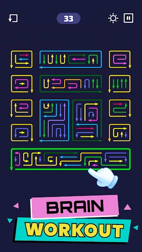 Скриншот 5 — Arrow Maze - Головоломка