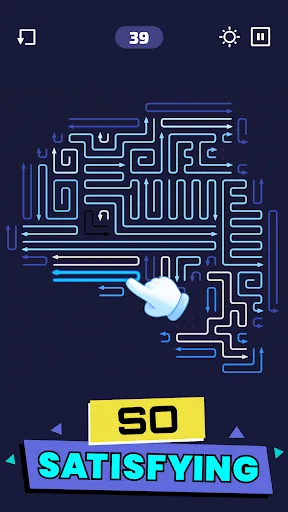 Скриншот 6 — Arrow Maze - Головоломка