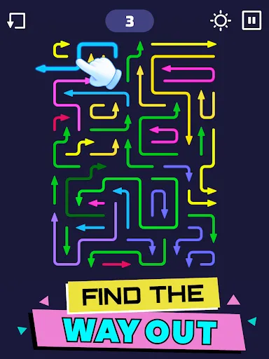Скриншот 8 — Arrow Maze - Головоломка