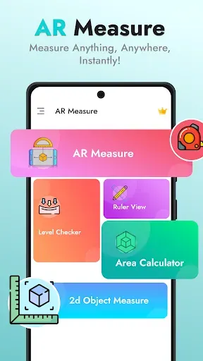 Скриншот 6 — AR Ruler: Measuring Tape