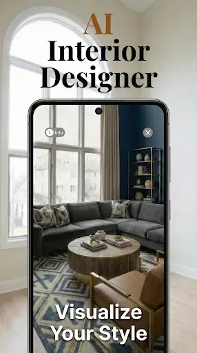Скриншот 1 — House AI - Interior Design Pro