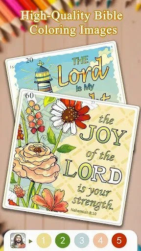 Скриншот 6 — Bible Color Paint By Number