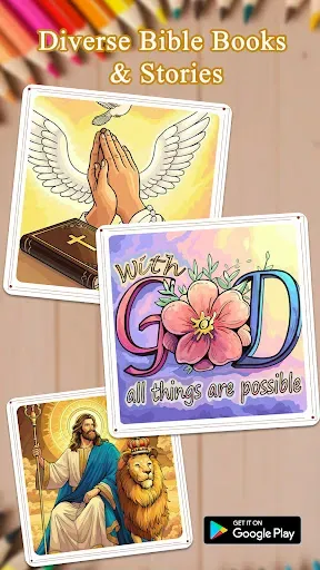 Скриншот 7 — Bible Color Paint By Number