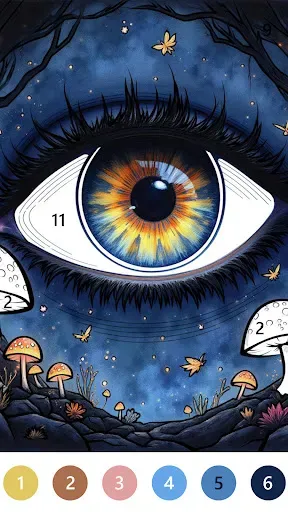 Скриншот 2 — Macabre Color Paint By Number