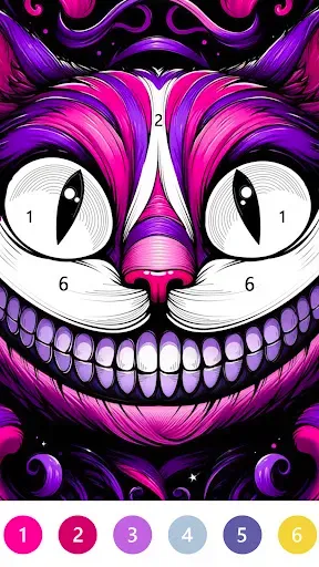 Скриншот 5 — Macabre Color Paint By Number
