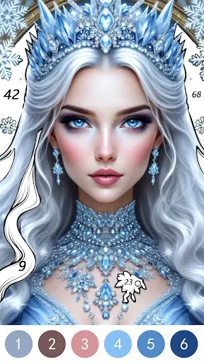 Скриншот 2 — Fantasy Color By Number Game