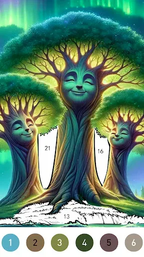 Скриншот 8 — Fantasy Color By Number Game