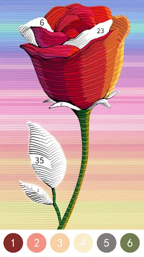 Скриншот 1 — Vivid Color - Краска по номеру