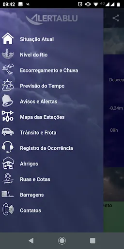 Скриншот 2 — AlertaBlu
