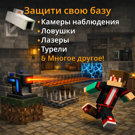 Скриншот 5 — Моды на защиту в Майнкрафте