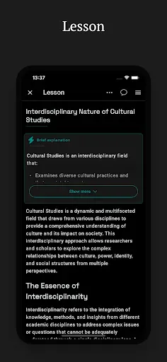 Скриншот 7 — StudyRaid: ИИ, Чат и Курсы