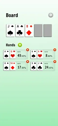Скриншот 4 — Poker Odds Calculator Pro