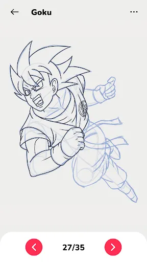 Скриншот 5 — WeDraw - How to Draw Anime