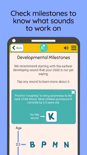 Скриншот 3 — Articulation Teacher - Speech