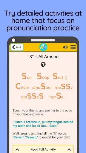Скриншот 5 — Articulation Teacher - Speech