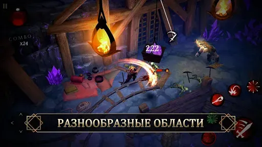 Скриншот 2 — BladeBound: RPG Adventure Game