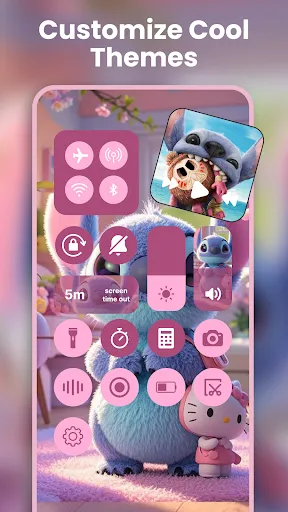 Скриншот 1 — Keyboard Themes - Fonts, Emoji