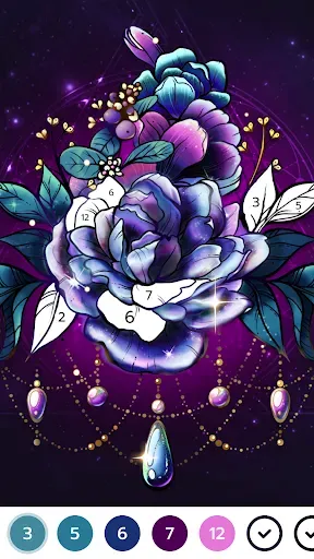 Скриншот 3 — Colorswipes® - Color by Number