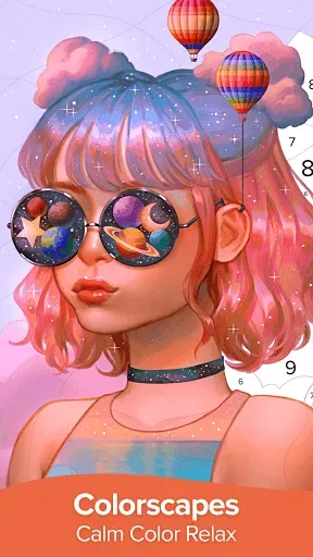 Скриншот 2 — Colorscapes® - Color by Number