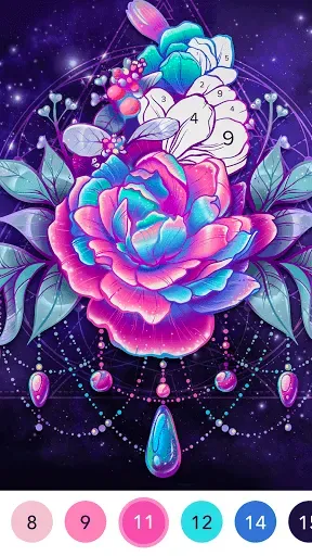Скриншот 4 — Colorscapes® - Color by Number