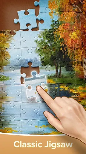 Скриншот 1 — Jigsaw Puzzles: HD Puzzle Game