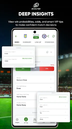 Скриншот 2 — Football Tips - Scouter