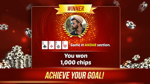 Скриншот 8 — Andar Bahar - Callbreak Game