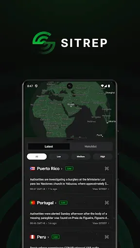 Скриншот 1 — SITREP