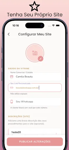 Скриншот 2 — Beauty Book - Agenda Estética