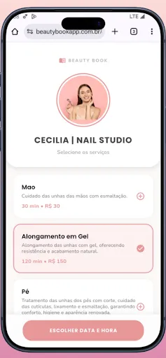 Скриншот 4 — Beauty Book - Agenda Estética