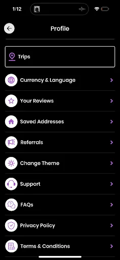Скриншот 3 — Ricky- Doorstep Rickshaw App