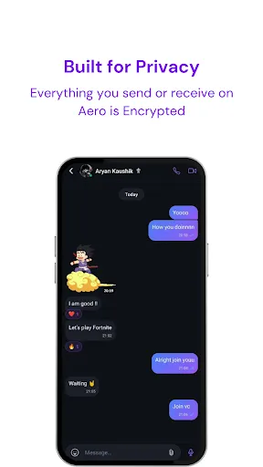 Скриншот 2 — Aero Messenger