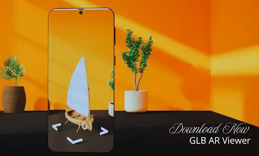 Скриншот 1 — GLB AR Viewer 3D