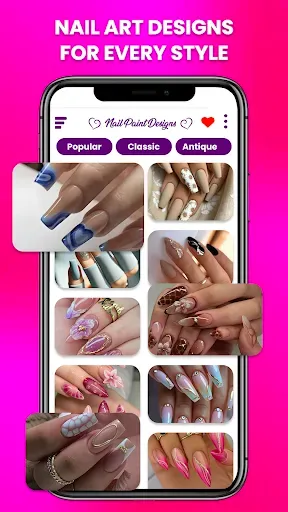 Скриншот 1 — Nail Art Design: Дизайн Ногтей
