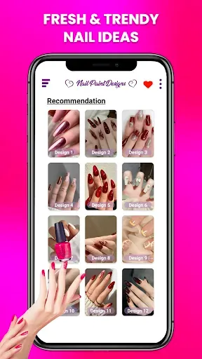 Скриншот 3 — Nail Art Design: Дизайн Ногтей