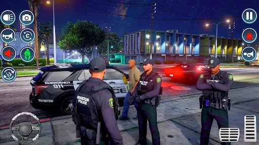 Скриншот 4 — City Police Cop Car Chase Game