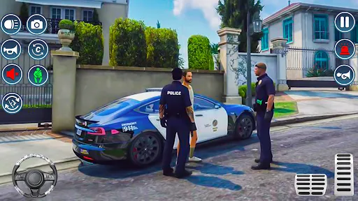 Скриншот 6 — City Police Cop Car Chase Game