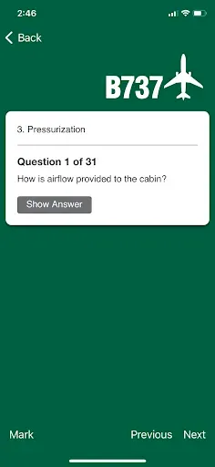 Скриншот 2 — B737 Type Rating Flashcards