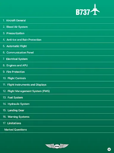 Скриншот 5 — B737 Type Rating Flashcards