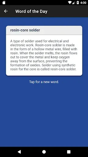 Скриншот 2 — Aviation Dictionary