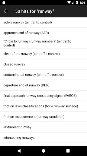 Скриншот 5 — Aviation Dictionary