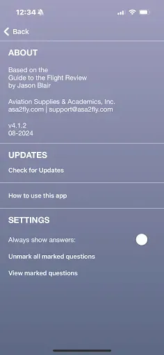 Скриншот 2 — Flight Review Checkride