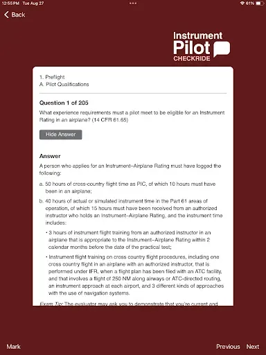 Скриншот 8 — Instrument Pilot Checkride