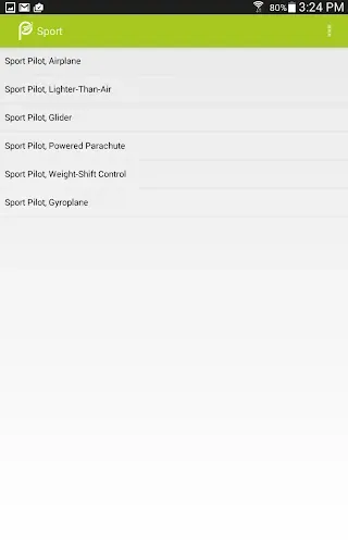 Скриншот 1 — Prepware Sport Pilot