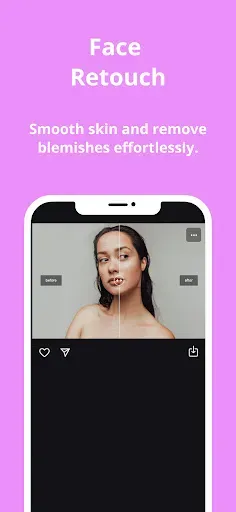 Скриншот 4 — Filterly - AI Photo Enhancer