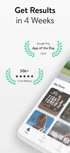 Скриншот 1 — Asana Rebel: Get in Shape