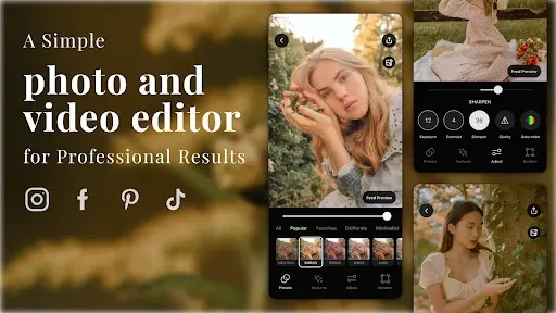 Скриншот 1 — LR Presets - Photo Editor