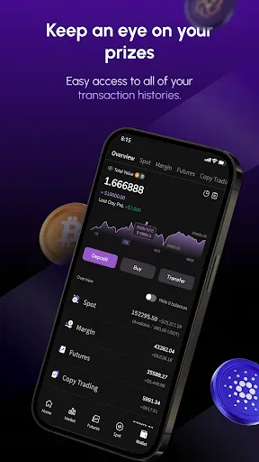 Скриншот 6 — AscendEX - биржа криптовалют